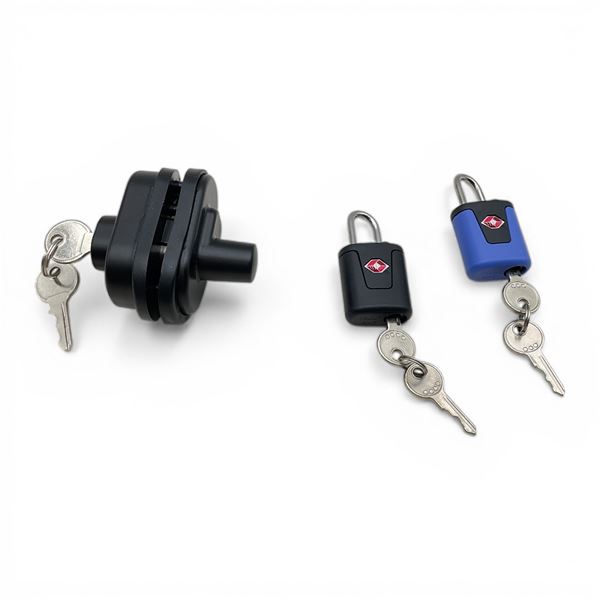 Assorted Keyed Locks X 3