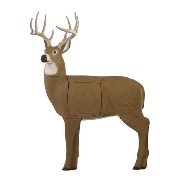 Glendel Full Rut Buck 3D Archery Target, 62" Tall, New