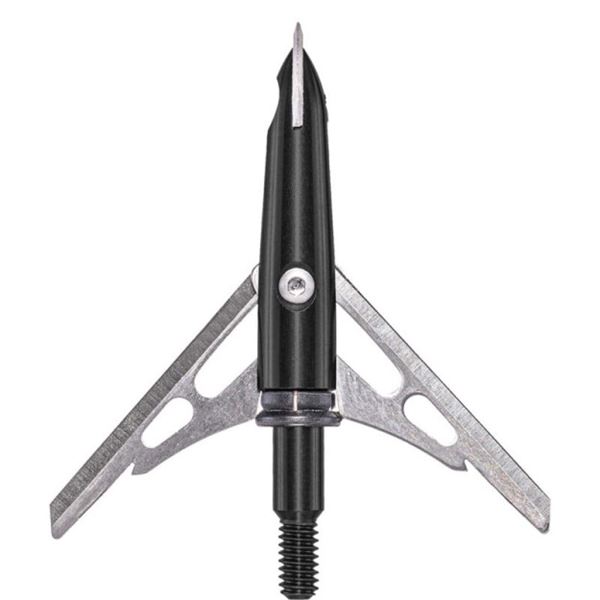 Rage Black Series Blade Tip Expandable Broadhead 2" Cut On Contact 100gr 3 Pack, New