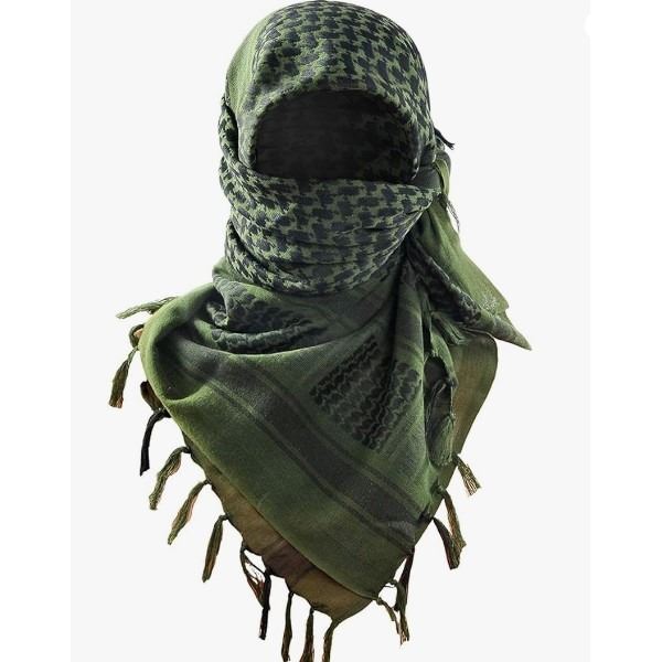 6X Green And Black Shemag