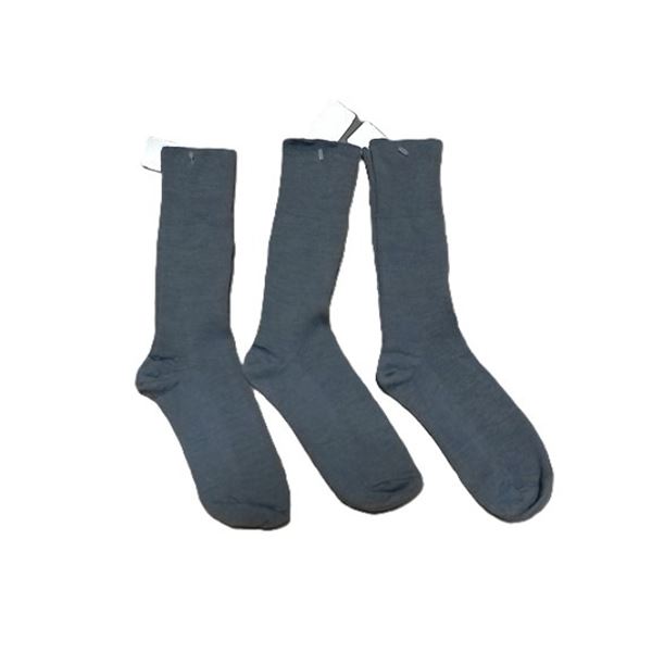 12x Grey Socks Size 13- 14 1/2 Us Mens New