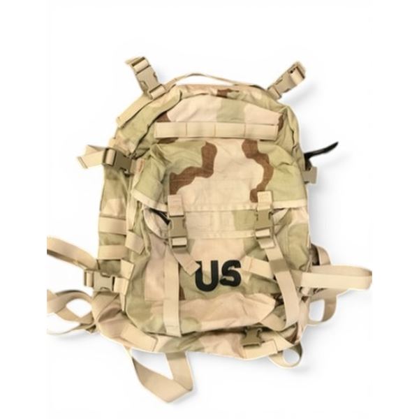 1X  US Military Molle II Backpack D3 Camo Used Condition