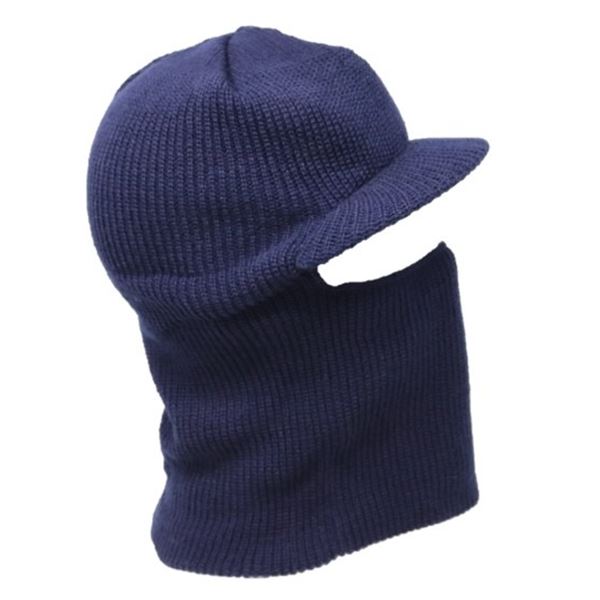 2x Balaclava One Hole Face Mask Navy Blue New One size fits all