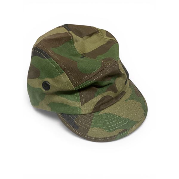 6x Military Street Cap Woodland Camo