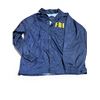 Image 1 : 2x Navy Blue Rain Jacket with FBI Logo Size 2X-Large New Condition