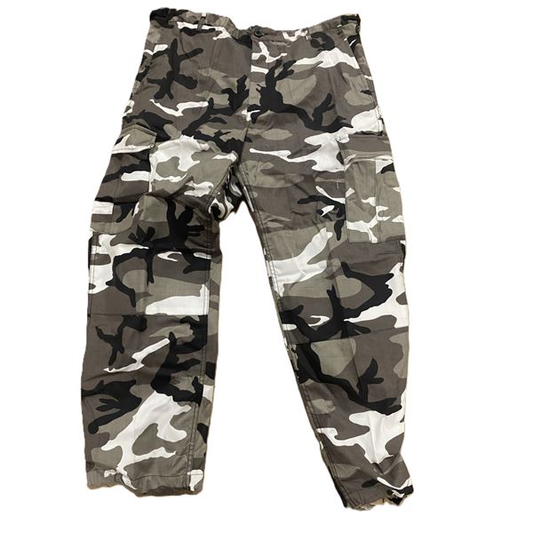 2x Bdu Pants Urban Camo Size X-Small - New