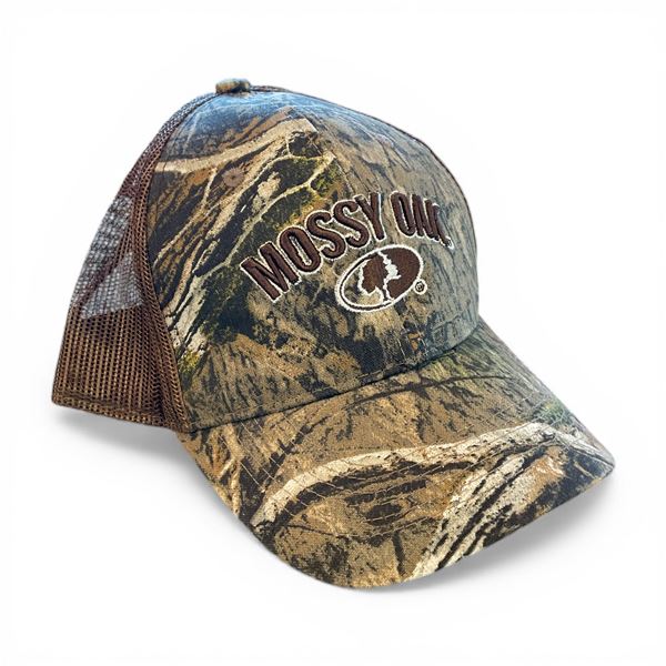 Mossy Oak Mesh Back Camo Hat, OSFM, New