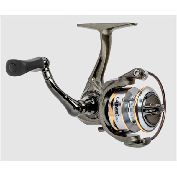 Lew's Laser Lite Spinning Reel, Size 50, 6+1 Bearings, 5.0:1 Ratio, 4.9 oz, Reversible Retrieve, New