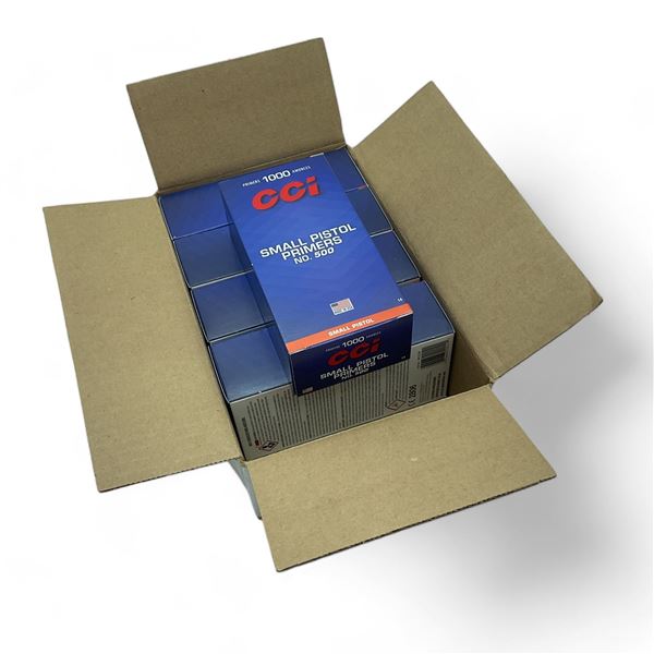 CCI Speer #500 Small Pistol Primers, Case of 5000 Qty