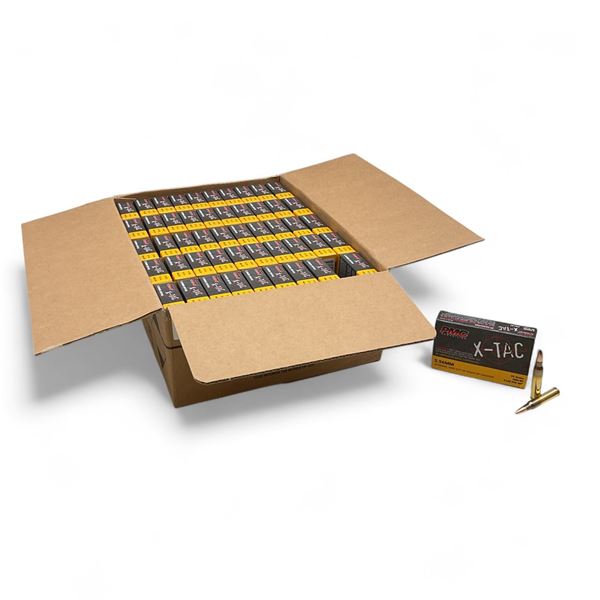 PMC X-TAC 5.56 Nato 55 Grain FMJ-BT Ammunition, Case of 1000 Rounds