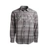 Image 1 : Skre Delta Flannel Top, Grey, Size: Large, New