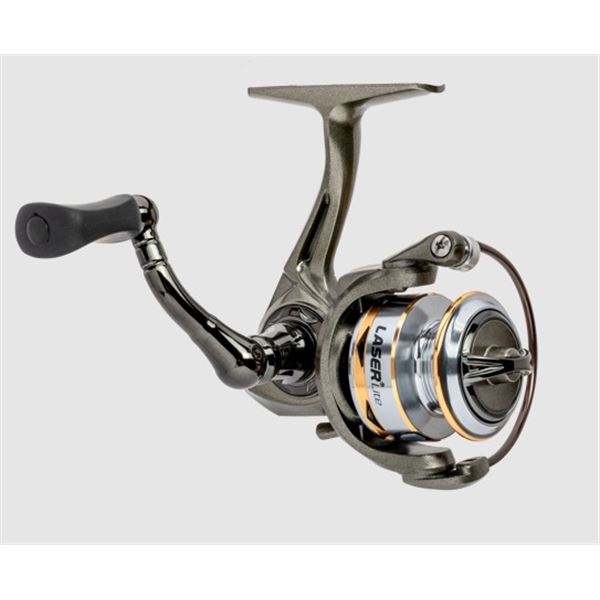 Lew's Laser Lite Spinning Reel, Size 75, 6+1 Bearings, 5.0:1 Ratio, 5 oz, 6.6 lbs Max Drag, New