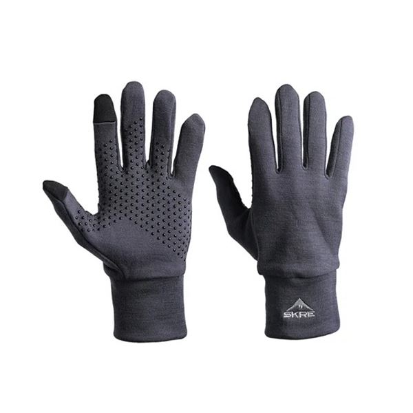 Skre Velocity Gloves, Slate Grey, Size: Large, New