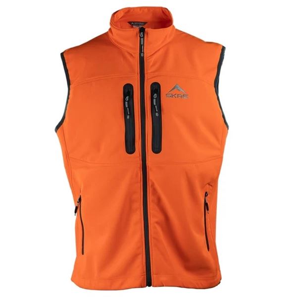 Skre Hardscrabble Vest, Blaze Orange, Size: Large, New