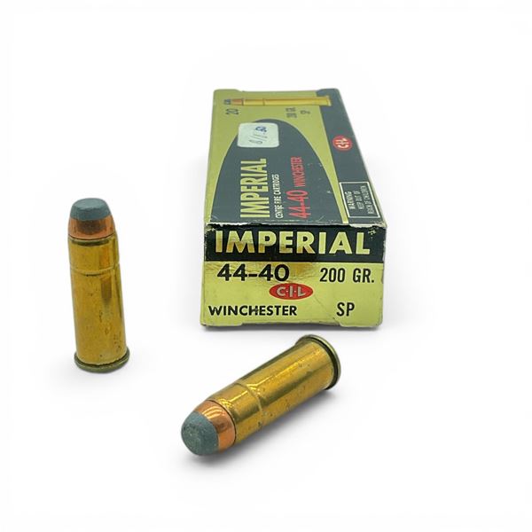 Imperial 44-40 Win, 200 Grain SP Ammunition, 20 Rounds