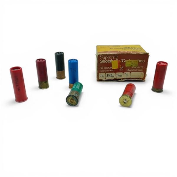 Assorted 12 Ga Ammunition, 16 Rounds