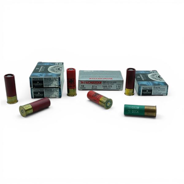 Assorted 12 Ga, 2-3/4" Ammunition, 20 Rounds