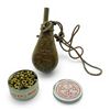 Image 1 : Replica Brass Black Powder Shot Flash & Navy Arm Co. Winged Musket Caps, Approximately 250 Qty