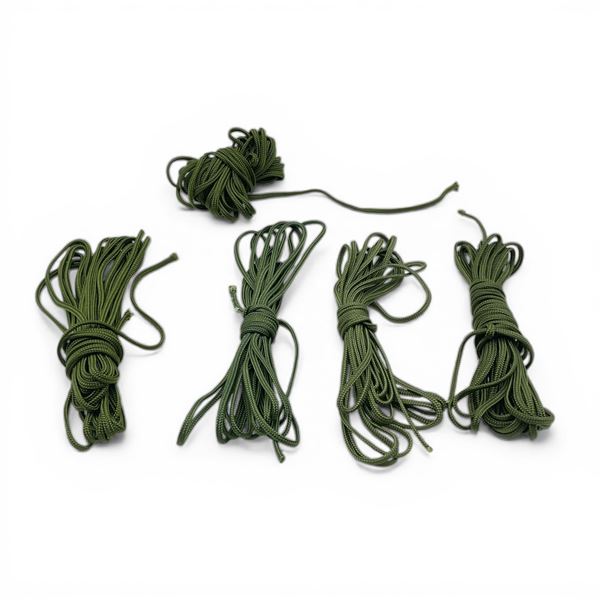 Parachute Cord, Approximately 25 ft Each X 5 Qty