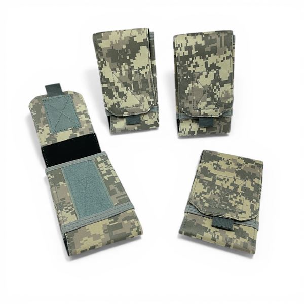 AUC Camo Molle Magazine Pouches X 4 Qty