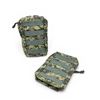 Image 1 : Camo Zip-Up Molle Pouches X 2 Qty