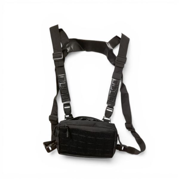 Chest Rig with Molle Pouch, Fits up to 52"