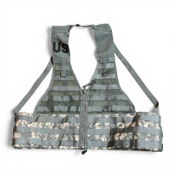 US Military ACU Molle Load Carrier/ Tactical Vest, Approximately 54"