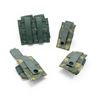 Image 2 : Camo Molle Granade Pouches X 3 Qty and US Army Camo Molle II 40mm High Explosive Double Pouch