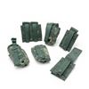 Image 2 : US Army ACU Molle II Flash Bang Grenade Pouches & 40mm High Explosive Single Pouches X 6 Total