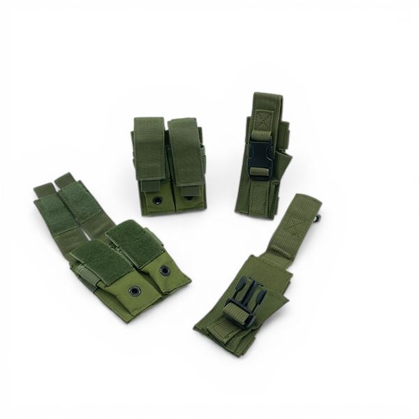 ODG Single and Double Magazine Pouches X 4 Qty