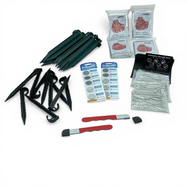 Assorted Survival and Camping Gear