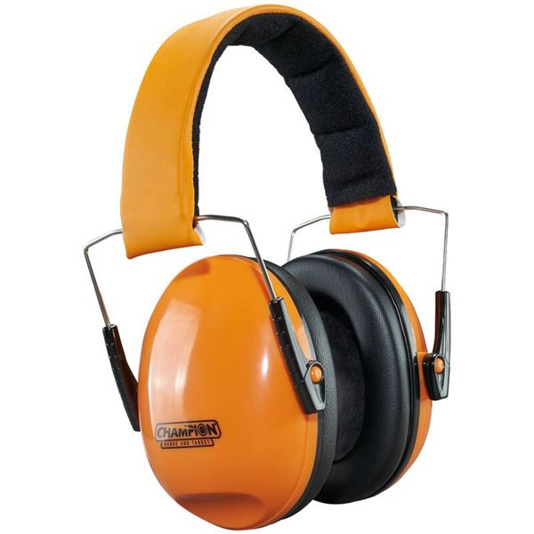 Champion Range and Target Small Frame Passive NRR 21 dB  Ear Muffs, Orange, New