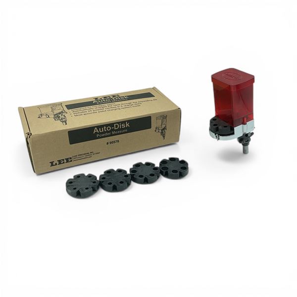 Lee Auto Disk Powder Measure with Charge Disks (A,B,C,D)