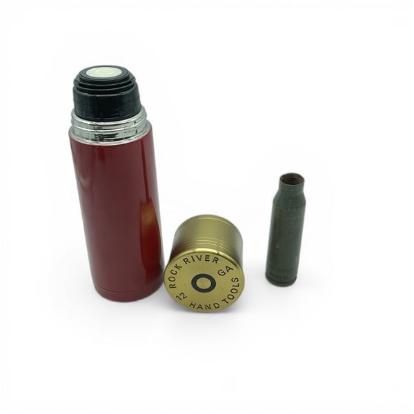 Shotgun Shell Thermos and TP-T C152 Casing