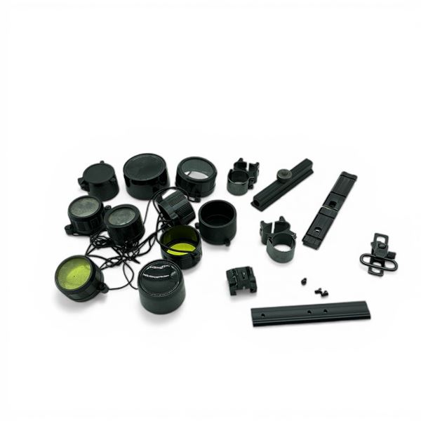 Assorted Scope Caps, Mounts and Rings
