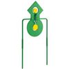 Image 1 : Champion Range and Target 22 Double Reaction Metal Spinner Target in Radiation Green, New