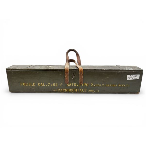 Wood Case For M1 Garand Sniper Rifle 45" X 5.525" X 9"