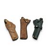 Image 1 : Assorted Leather Belt Holsters X 3 Qty