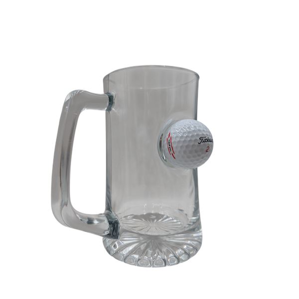 Ben Shot Golf Ball Beer Mug, New
