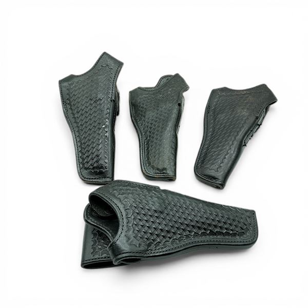 Assorted Leather Belt Holsters, Approximately 9.5" Long X 4 Qty