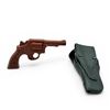 Image 2 : Northern Plains Leather Belt Holster and ASP Revolver Training Gun