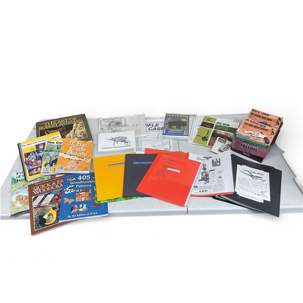 Assorted Manuals, Catalogues, Woodworking Patterns and Kids Wolf Club Publications