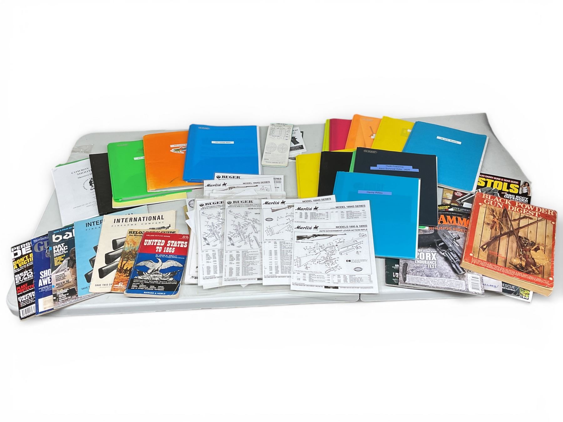 Journalist Guide Firearms Assorted Shooting/ Firearm Manuals, Reference Materials for Guns and ...