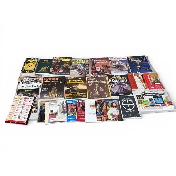 Assorted Reloading Books and Interest Magazines