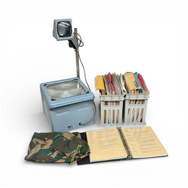 Projector (Working) and Slides/ Acetates for PAL and Firearms Safety Course