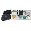Image 1 : Computer Bags X 2, Clipboards, Digital Organizer, Small Scale, Ear Protection and Face Paint