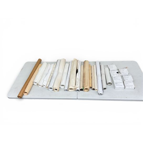 Box of Assorted Paper Targets (Taped Together) , 7 Boxes of Pasters, Cream, Sand and Black