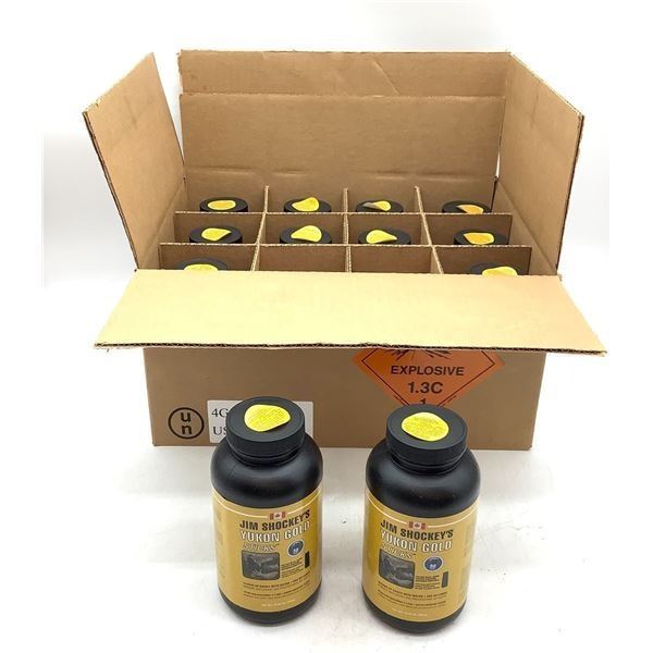 Jim Shockey's Yukon Gold 50 Cal 50 Grain Black Powder Replacement Sticks X 12 Bottles