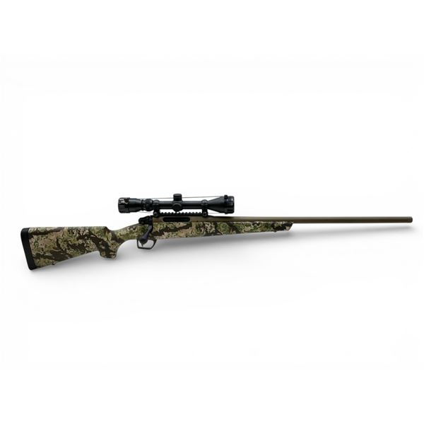 Remington 783 Bolt Action Rifle .223 Rem  24" Heavy Threaded Barrel Tan W/Camo Stock 3-9X40 Scope
