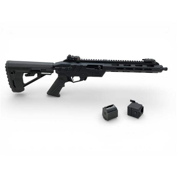 Adler RF-224 Semi Auto Rifle .22LR 11.6" Threaded Barrel Black With Adjustable Stock